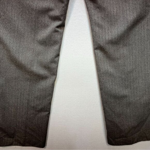 Banana Republic Mens Tailored Slim Fit Pants Size 35x32 Gray Pinstriped Workwear - Picture 11 of 11